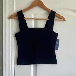 Abercrombie&Fitch Soft AF Collection Black Crop Tank Top